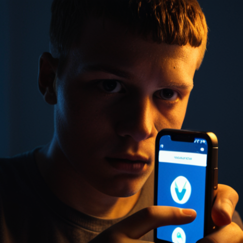 **

A person in Chad using a VPN on their phone in a dimly lit room, symbolizing circumventing censorship.  Show the contrast between a blocked website icon and a secure connection icon.  Focus on the determination in their eyes.

**