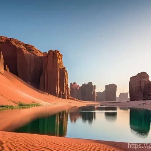 차드로 가는 항공편 정보 - **Prompt 1: Majestic Ennedi Landscape at Sunset**
    A wide-angle, cinematic shot of the Ennedi Mas...